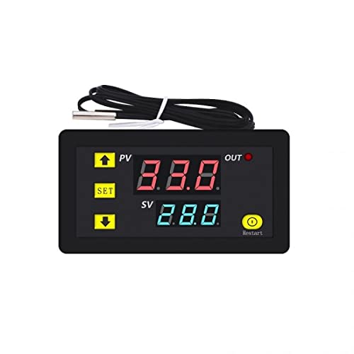 Techtonics W3230 DC24V Digital Temperature Controller Microcomputer Thermostat Switch (B09NKWCQWT) Amazon Price History, Amazon Price Tracker
