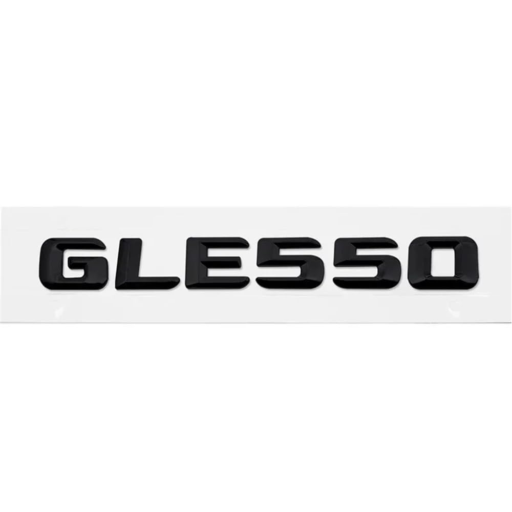 YTQMoreBNZ YYDStes Car Rear Trunk Sticker Tail Number Emblem Compatible With Mercedes Benz GLE43 GLE63 GLE300 GLE320 GLE350 GLE400 GLE450 GLE500 GLE550