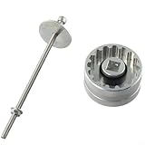 Fahrradservice Must Have T47 Tretlager-Werkzeug, kompatibel mit mehreren Schlitzen