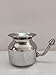 Stainless Steel Ayurvedic Jal Neti Pot for Sinus Congestion and Nasal Cleansing (Silver) (Ayurvedic Jal Neti Pot) 500 ml