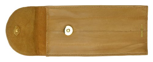 MARSHAL Genuine Eelskin Soft Leather Eyeglass Holder Case3