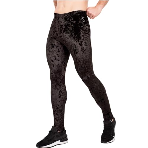 Kapow Meggings, Männer Leggings aus Metallic & Anderen Spezialstoffen