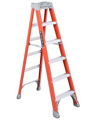 Louisville, FS1506, 6' Fiberglass 300 Lb. Stepladder, Type Ia