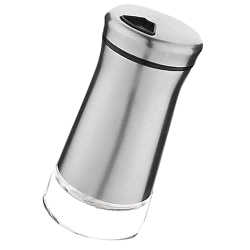 MAGICLULU Stainless Steel Condiment Bottle for Kitchen Pepper Shaker Salt Jar Easy to Use and Clean Seasoning Holder for Home Restaurant - Image 3