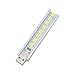 Huyhuyhuy Tool Part for 1PCS Mobile Power 5V Highlight USB Lamp 8 Beads SMD 5152 LED Warm White