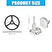WFLNHB 10FT Boat Rotary Steering System Outboard Kit SS13710 Marine with Wheel