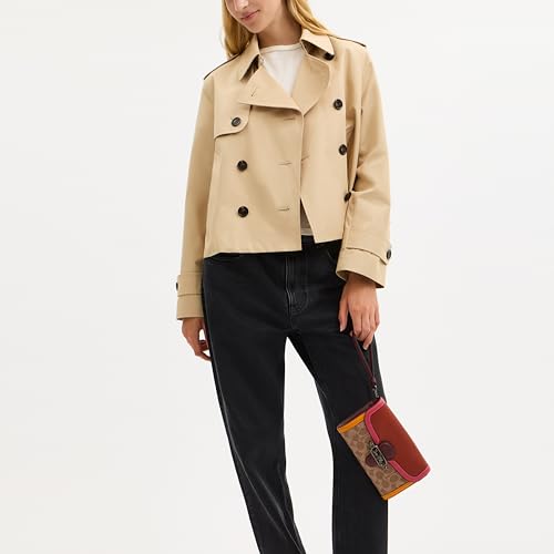 Image of Coach Women's Signature Elle Hardware Chain Crossbody