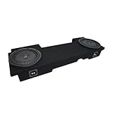 American Sound Connection Compatible with 2002-2013 Chevy Avalanche Underseat Kicker CompVT CVT10 Dual 10' Sub Box Enclosure New - Final 2 Ohm