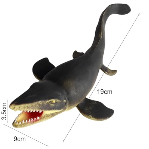 Image of Amitasha Aquatic Animal Toy for Kids Realistic Fish Squishy Figurines Rubber Sea Animal Soft Squeeze Toy for Boys Girls Lookalike Ocean Creatures Educational Gift