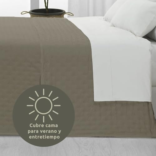 Colcha de Verano Cama 105 Donegal Collections Kaki 200x260 cm 6