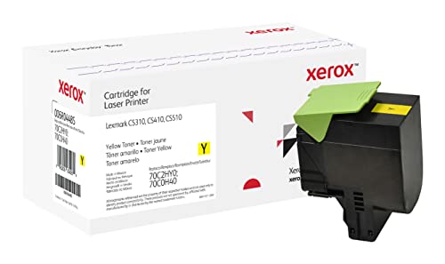 Toner Everyday Jaune Compatible avec Lexmark 70C2HY0; 70C0H40, Grande capacité