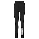 Altersgruppe: Erwachsene PUMA Metallic Branded Damen Leggings Puma Black-Silver M