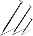 LEONTOOL 3PCS Roulement de la tête Pry Bar Set poids lourd d'indexation Pry bar Set pour l'alignement des machines automobiles & Poire, 6 1 cm 12 1 cm 16 Inch Automotive Pry Bars Outil à main Pry Tool, acier au carbone