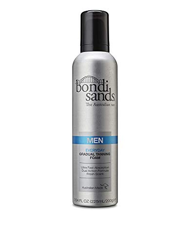 Bondi Sands Men's Everyday Gradual Tanning Foam | Effortless, Lightweight Tanning Foam Gradually Provides Easy Golden Glow | 7.04 oz/225 mL