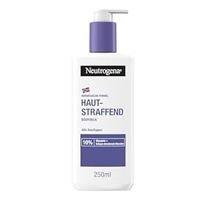 Neutrogena Hautstraffende Bodymilk, reparierende & straffende Bodylotion mit Glycerin & Kollagen stimulierenden Mineralien, Körperlotion für alle Hauttypen (250 ml)