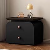 Conception de sécurité : les coins arrondis de cette table de nuit sont conçus, ce qui la rend sans danger pour les enfants. Sa table de chevet en bois est parfaite pour créer une chambre confortable, sûre et élégante.