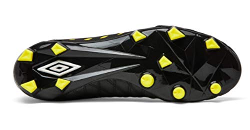 Umbro Juniors Youth Big Boys Medusae II Premier Soccer Shoes, Black/White/Golden3