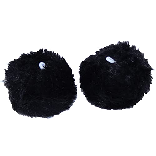 Image of MDXONE Kids Ski Balaclava Pompoms | Soft Fluffy 2 inch Attachments Winter Balaclavas Cute Snowboard Accessories