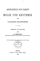 Aristoxenus von Tarent 1522738274 Book Cover