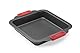 Lékué Quadratische Kuchenform, antihaftbeschichtet, Metall, 20 cm