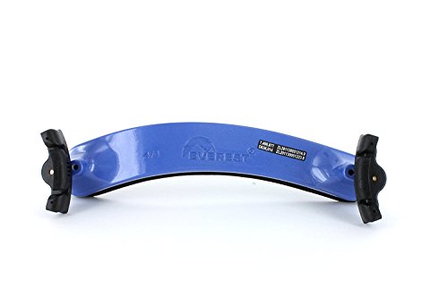 Everest Spring Collection Violin Shoulder Rest 4/4, Blue #TOP3