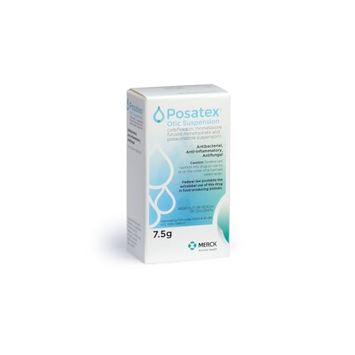 POSATEX Otic Suspension for Dogs 7.5gm Bottle