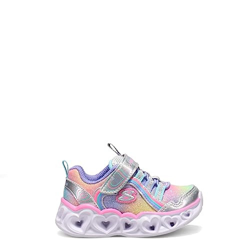 Baskets basses enfant Skechers HEART LIGHTS RAINBOW LUX - vue 10
