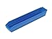 Quantum QSB105CL Economy Shelf Bin, 23-5/8" Length x 4-1/8" Width x 4" Height, Clear, Pack of 16