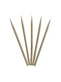 KingSeal Natural Birch Wood Meat Skewers, Sticks - 4.5 Inches, 3.5mm diam, 1000 Count