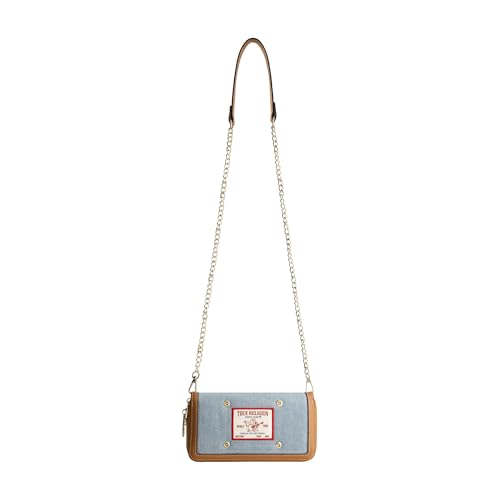 Image of Concept One Women's True Religion Women's Zip-around Wallet With Chain Strap