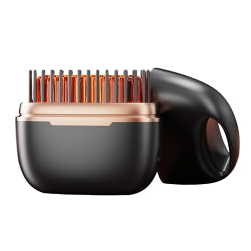 Brosse lissante douce à technologie chauffante et lisseur sans fil autonome