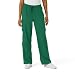 WonderWink Women's Wonderwork Pull-On Cargo Scrub Pant, Hunter, Small