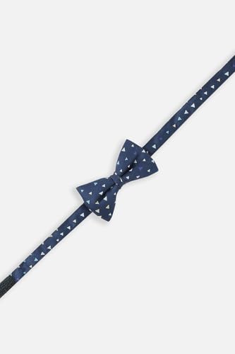 Image of Allen Solly Boys' All-Over Print Shirt | Bow Tie Detail | Regular Fit | Wedding & Festive