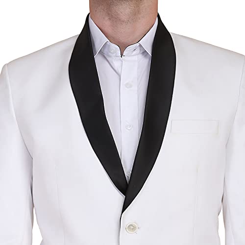 Image of TAHVO Grey Notched Lapel Blazer with Hanky