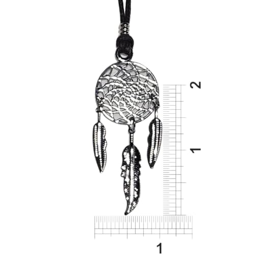 BlueRica Dreamcatcher on Adjustable Cord Necklace3