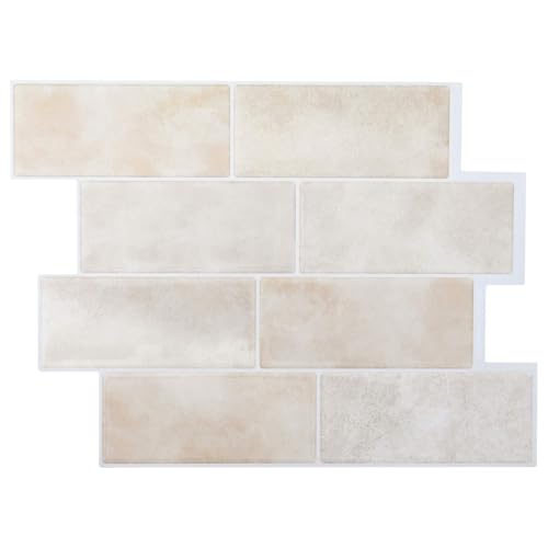 Azulejos de baño autoadhesivos para renovar la pared del hogar sin obras 2