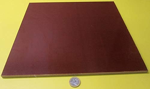 Micarta Canvas CE Phenolic Sheets .313 (5/16) Thick x 12 x 12