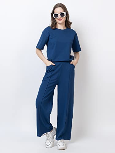 Image of Kepa Airport Outfit for Women - Co ord Set for Women Stylish Cotton - Track suit with Reinforced Stitching - Casual Wear - Formal & Western Cord Set Cotton