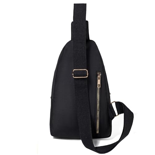 Bolso cruzado pequeño bandolera negro para mujer miniatura 5