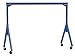Vestil FHS-2-15 Fixed Height Steel Gantry Crane, 2000 lbs Capacity, 15