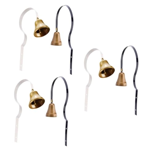 POPETPOP 6 Pcs Dog Training Doorbell Metal Potty Training Bell Door Bell for Dog Housetraining