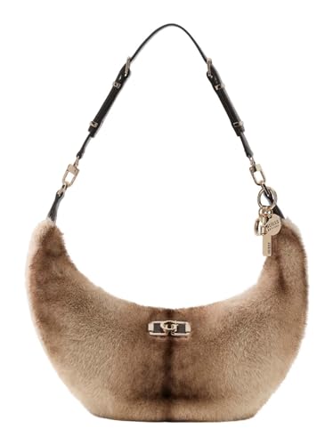 Sac bandoulière GUESS Mavis Hobo au style Espresso Multi parfait en ville