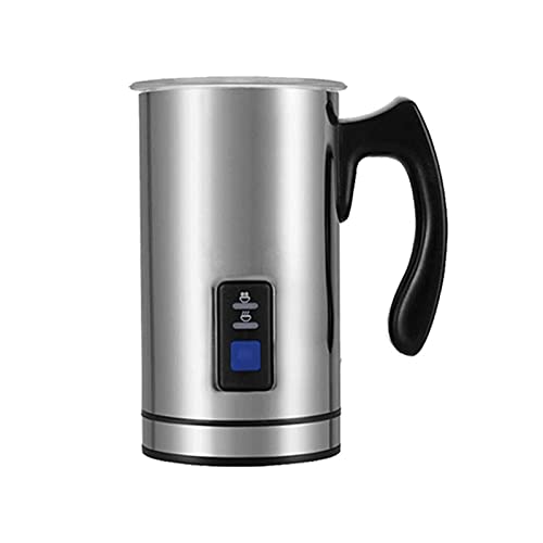 BBZZ Mini Milchaufschäumer Elektrischer Milchaufschäumer und Wärmer mit Heiß-Kalt-Funktionalität Edelstahl Schaummacher…