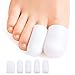 Price comparison product image Sumifun Toe Covers, 10PCS Toe Caps Protectors for Ingrown Toenails, Corns, Blisters, Hammer Toes, Gel Toe Tube for Friction Pain Relief, Overlapping Toes, Toe Sleeves for Men & Women (2 Sizes)