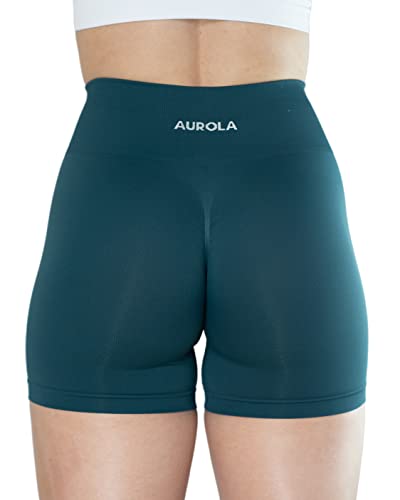 Image of AUROLA Dream Collection Women Workout Shorts High Waist Gym Shorts, Scrunch Butt Seamless Athletic Shorts