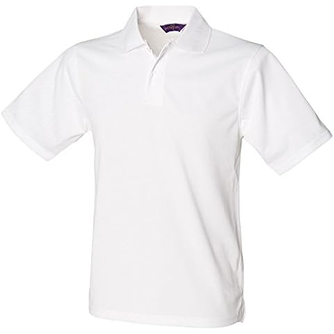 Henbury CoolPlus Men's Wicking Polo Shirt Cover