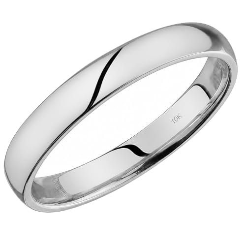 Image of 10k Light Comfort Fit Wedding Band