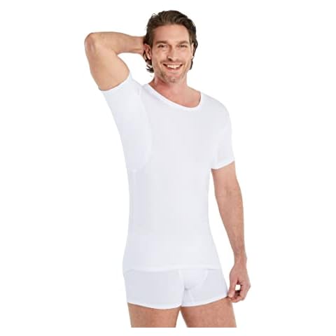 FINN Anti-sweat shirt for men with round neck and integrated armpit pads to prevent excessive sweating Cover