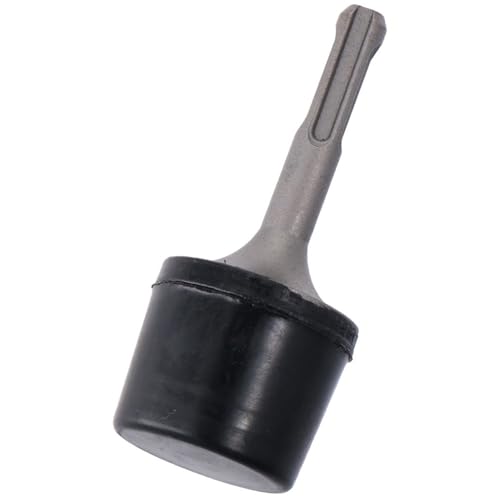iuniq Hammer Bit Power Tools Practical Lamination Leveling Electric Hammer Bit Light Weight SDS-Plus Shank Rubber Hammer Heads Wall Tile Sheet