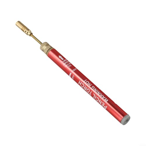 Image of Refillable Butane Pencil Torch Soldering Iron, 195mm Gas Welding Tool with Variable Airflow Control, for DIY, Jewelry Repair, PVC Pipe Bending and Metal Soldering(1pcs)